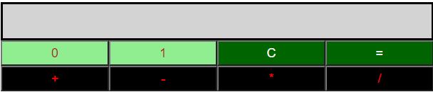 Binary Calculator